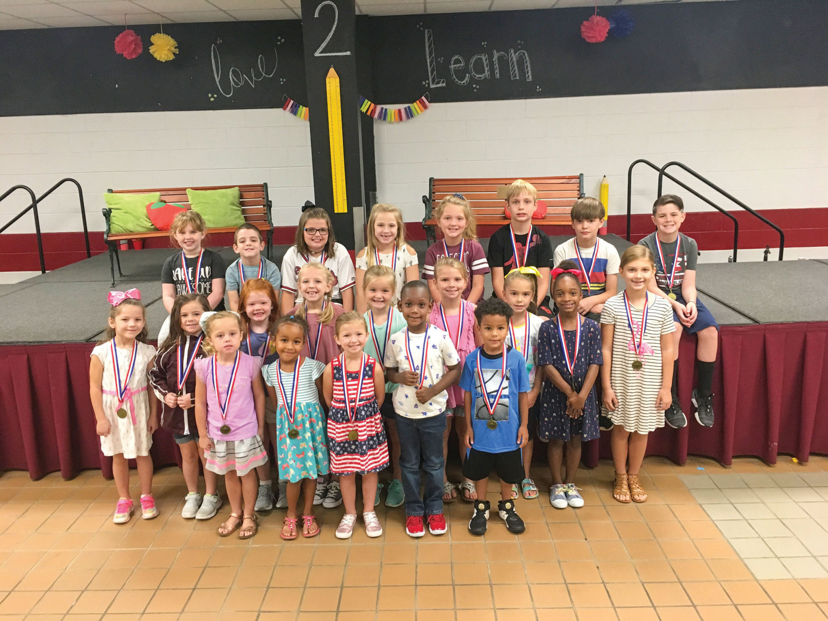 PHOTO: Eclectic Elementary School August Students of the Month